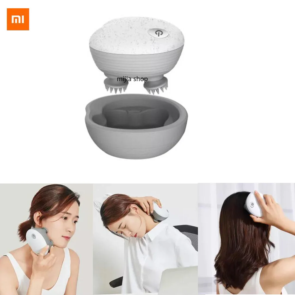 

Xiaomi Youpin Momoda Multi-purpose Head Massager Face Dual-use 360 Degree Stereo Massage IPX8 Waterproof Wireless Portable
