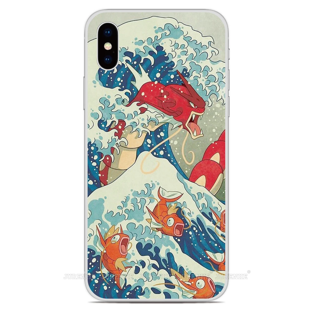 Wave off Kanagawa силиконовый чехол для iPhone 11 Pro X XR XS MAX 6 6S 7 8 9 Plus для iPod Touch 5 6 7 Мягкий ТПУ чехол для телефона - Цвет: Style 10