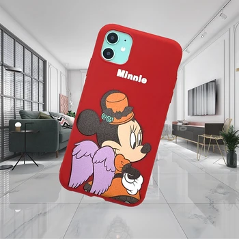 

For iphone 11 case Mine Doll Embossed Pattern Soft Rubber Shockproof Case iphone 11 pro 6 7 8 7plus XS XR XS max phone case