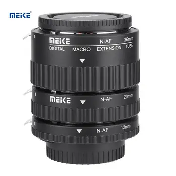 

Meike MK-N-AF Auto Focusing Macro Extension Lens Tube 12mm+20mm+36mm for Nikon F Mount for Nikon D3400 D5300 D7200 D850 D5500