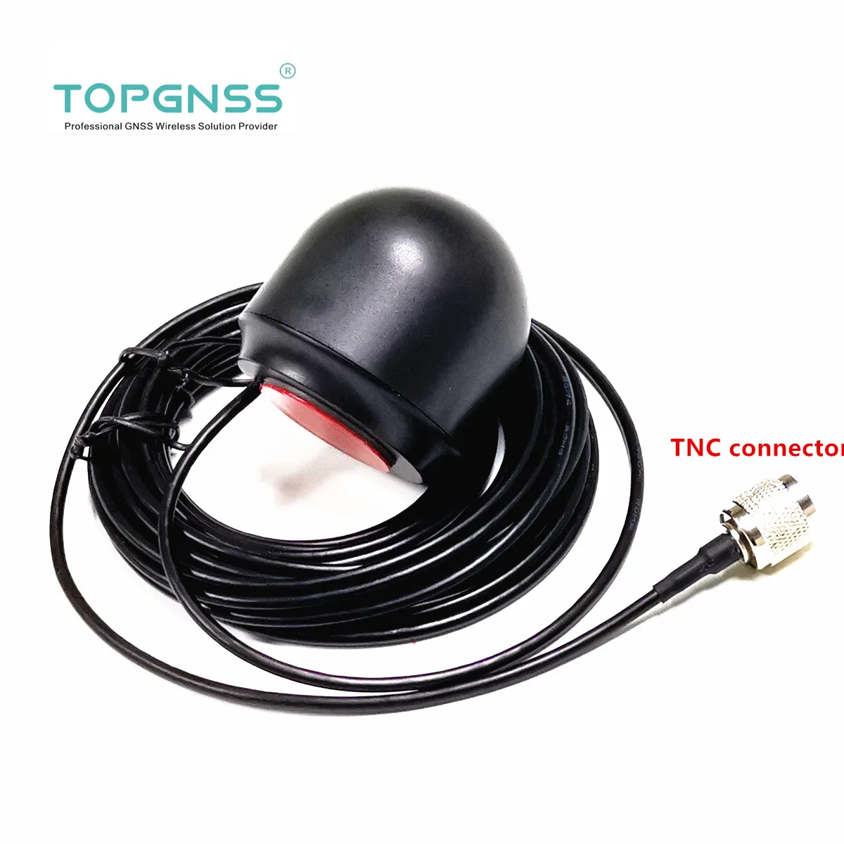 

TOP502 High-precision Spiral Antenna RTK GNSS Antenna GPS GLONASS GALILEO QZSS BDS TNC Male cable 1meter Centimeter accuracy