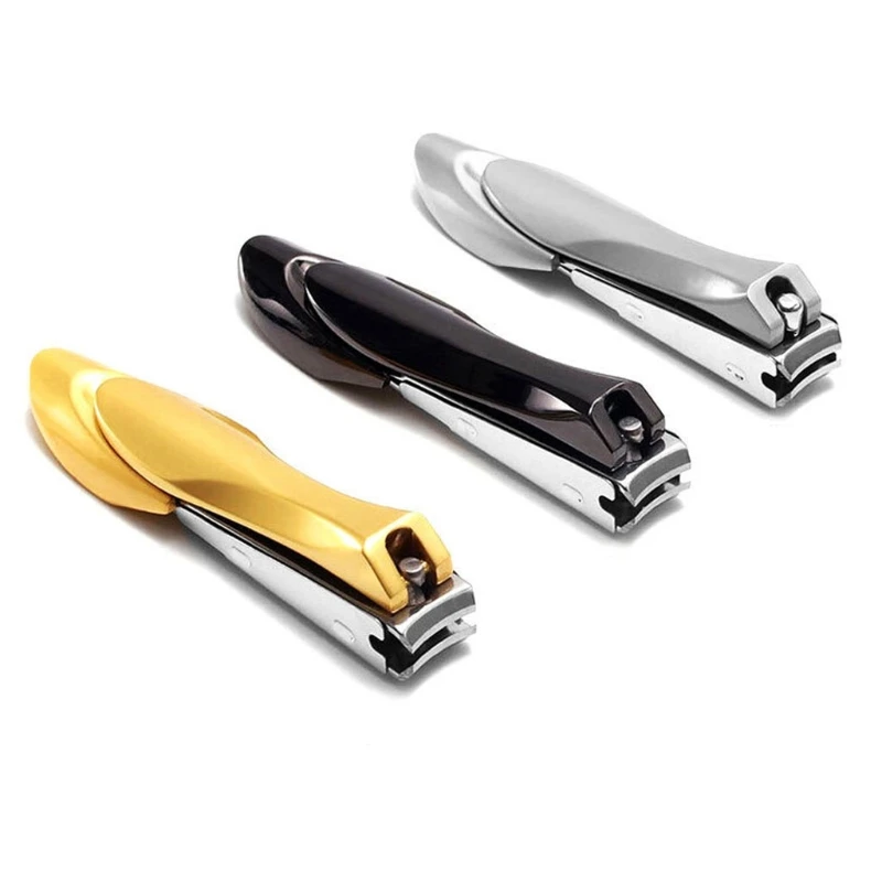 Nail Trimmers For People Splash proof Nail Clippers Set Stainless Steel Single Creative Diagonal