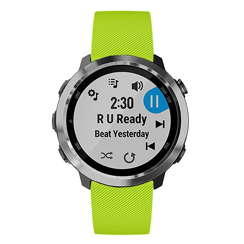 Новые силиконовые умные часы ремешок для Garmin Vivoactive 3 Band Vivomove браслет hr для Garmin Forerunner 645 умные аксессуары