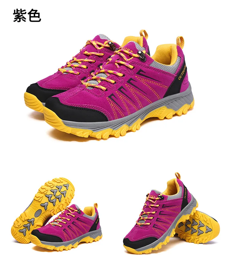 Осенне-зимняя спортивная обувь в Корейском стиле; повседневная обувь для прогулок; нескользящая износостойкая обувь для походов; модная обувь