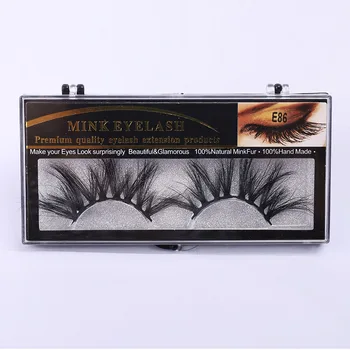 

3D Mink Lashes Natural 1 Pair Thick Makeup Mink Lashes Eyelash Makeup Beauty Extension Tools False Eyelashes Make Up