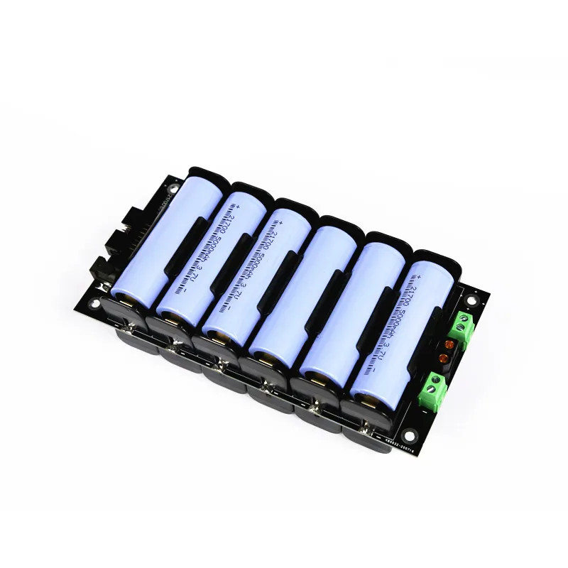 21700 6S 40A BMS 배터리 홀더 24V 21700 전원 벽 배터리 박스 밸런서 보드 배터리 케이스 diy 키트