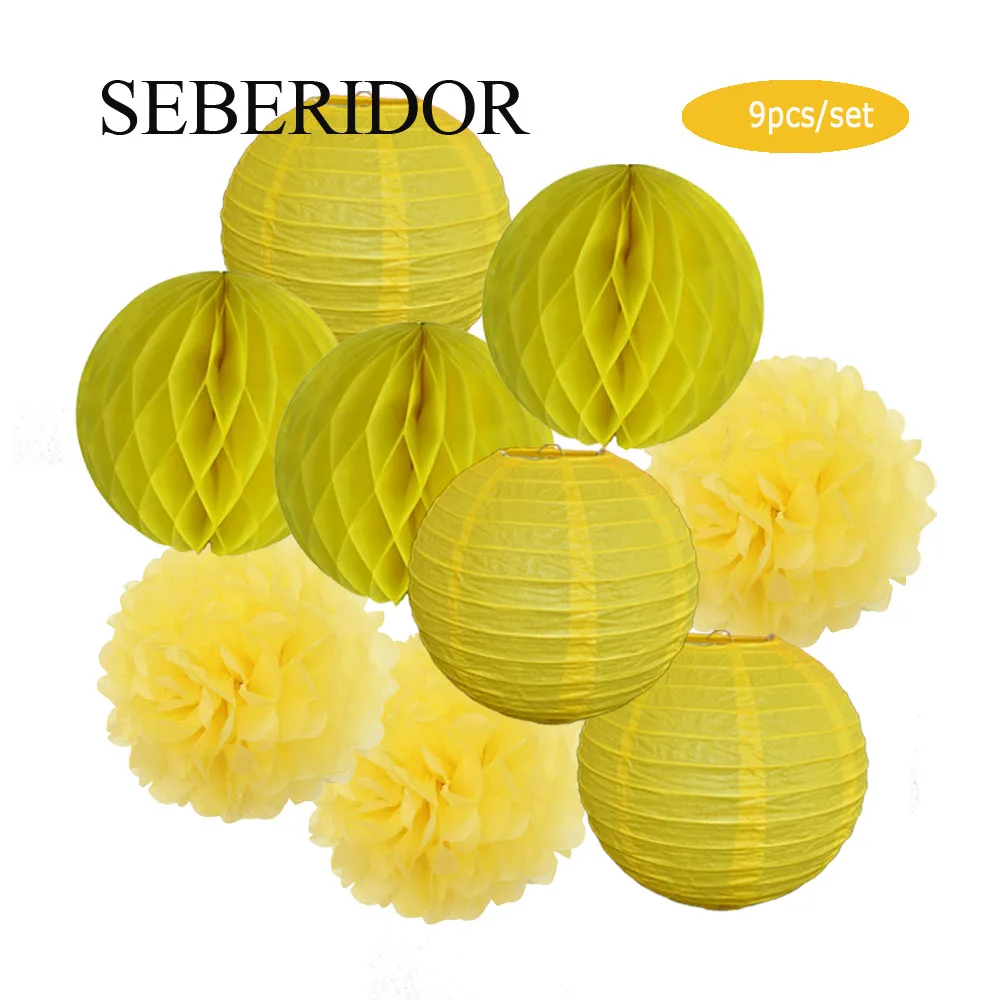 Description Picture 5 of itemWedding Party Favor Hanging Round Paper Lantern Purple Blue Pink 6" 8" 10" 12" Baptism Birthday Christmas EID Holiday Decor