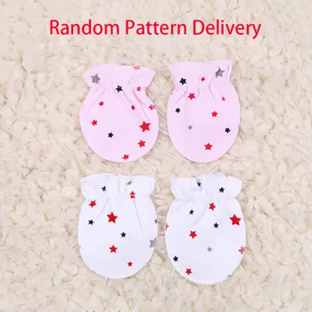 

Baby Glove Mittens Cartoon Pattern Anti-grasping Gloves Newborn Protection Face Cotton Anti Scratching Gloves Kids