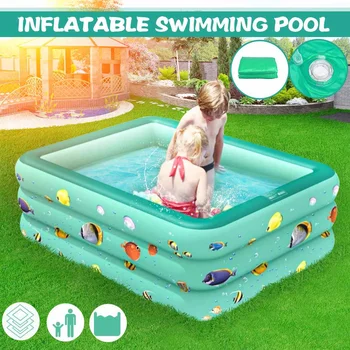 

1.2m1.3m 1.5m Inflatable Swimming Pool Bathing Tub For Children Baby Kids Adult Baby Home Indoor Outdoor Summer Water Party