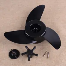 CITALL подходит для Haibo ET44L 54L черный пластик 3 лезвия лодочный подвесной мотор электрические пропеллеры двигатели морской