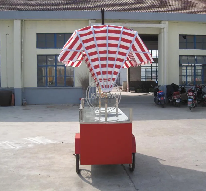 Горячая распродажа высокое качество еды киоск 140 см длинный мороженое мобильный