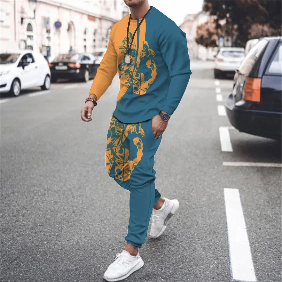 Round Neck Guard Clothes Casual Suit 