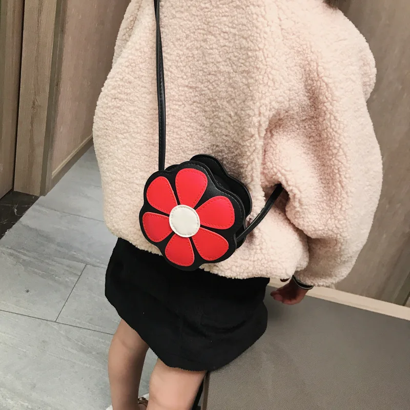 

Fresh Flowers And Small CHILDREN'S Bag Baby Girls Cute Shoulder Bag 2019 Princess Shoulder Bag Children Accessories Bag Fashion