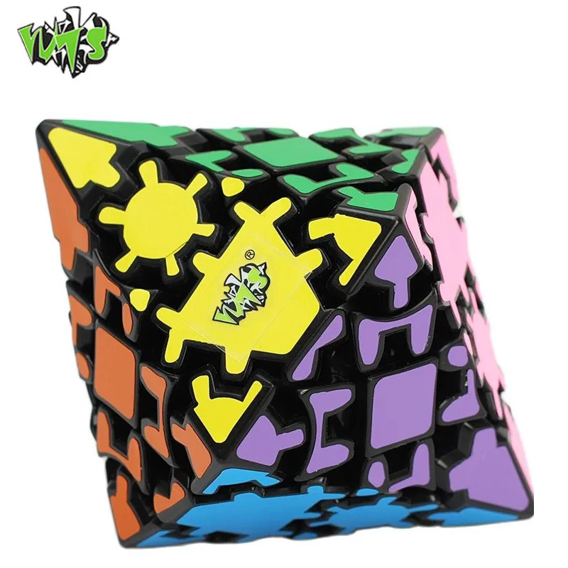 Original Lanlan Cone Dodecahedron Magic Cube Puzzle Black Twist Cubo Magico Professional Educational gift toys Game collection | Игрушки и