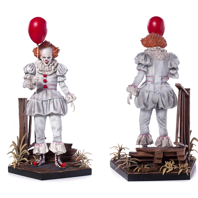 

IT Pennywise Joker Stephen King's Iron Studios PVC Action Figure Model Toy Gift for Halloween Christmas
