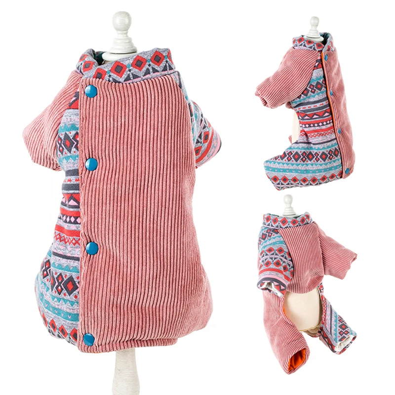 

Dog Clothes For Small Medium Dogs Winter Warm Pet Dog Coat Jackets Puppy Jumpsuits Classic Chihuahua Yorkshire Clothing Outfits