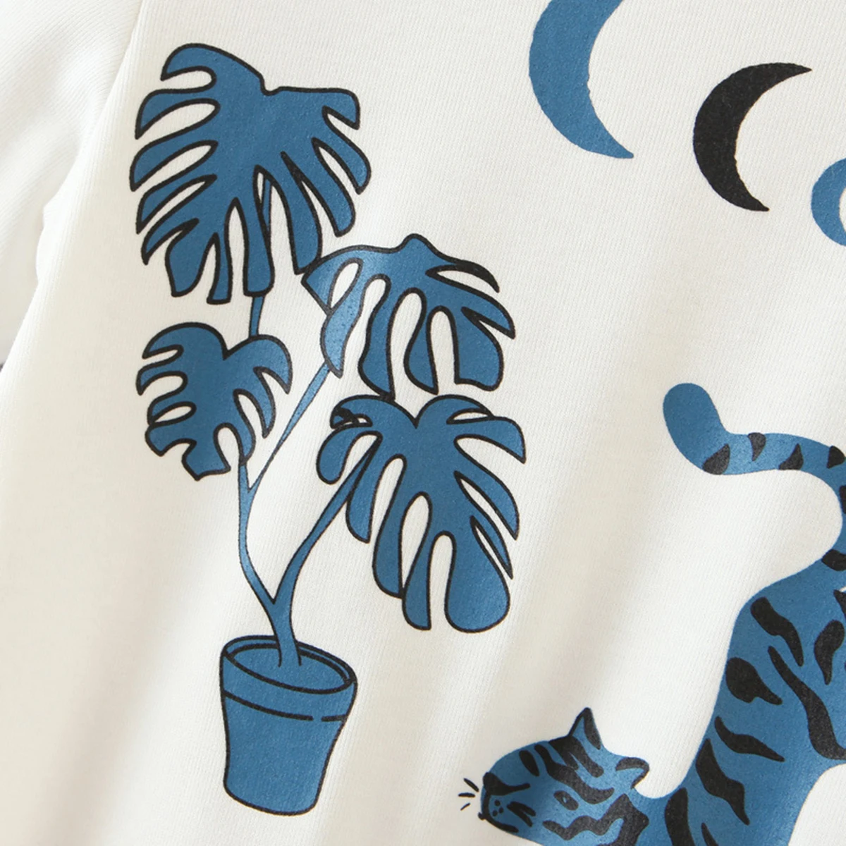 Женский винтажный топ с принтом тигра белый Хлопковый облегающий коротким