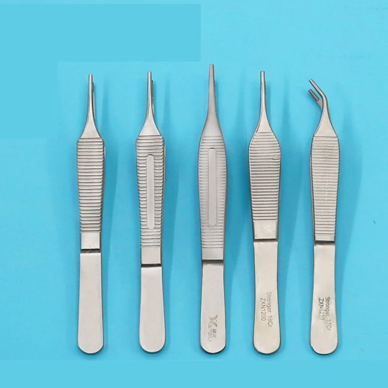 Otonasal cartilage forceps 12.5cm stainless steel shaping forceps with fine tooth clamps to stabilize ophthalmology