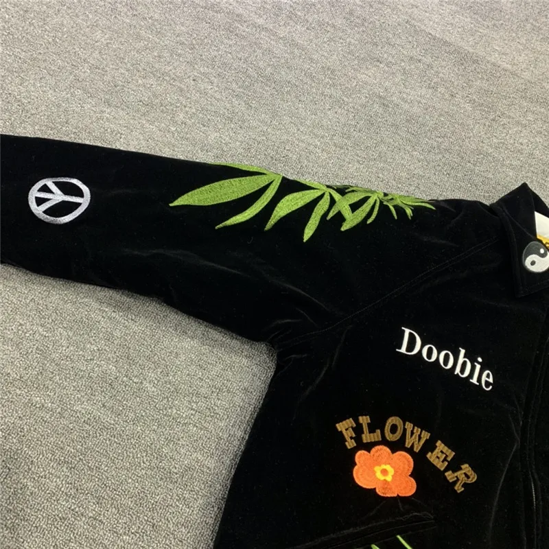 Heavy Fabric CPFM.XYZ Souvenir Jacket Men Women 1:1 High Quality Embroidered Sunlight MA-1 Bomber Coat Stitching Jackets 4