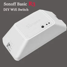 Sonoff Basic R3 Wifi Switch Sonoff S20 RF RM433 Pow R2 433 RF Bridge Remote Control Wireless Smart Home Timer Switch via Alexa
