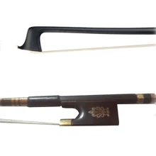 Новая Черная скрипка из углеродного волокна 4/4 Размер, профессиональная скрипка из белого конского волоса, peacook