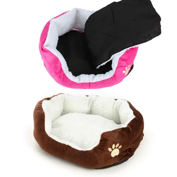

50X40X15cm* Round Pet Bed Indoor Cute Winter Cat Mat Soft Sleeping Bag Warm Dog