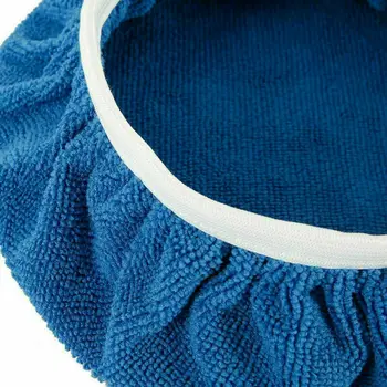 

8 Pcs Brand New And High Quality9-10Inch Car Microfiber Polisher Bonnets Polishing Pads Wax Wash Buffer