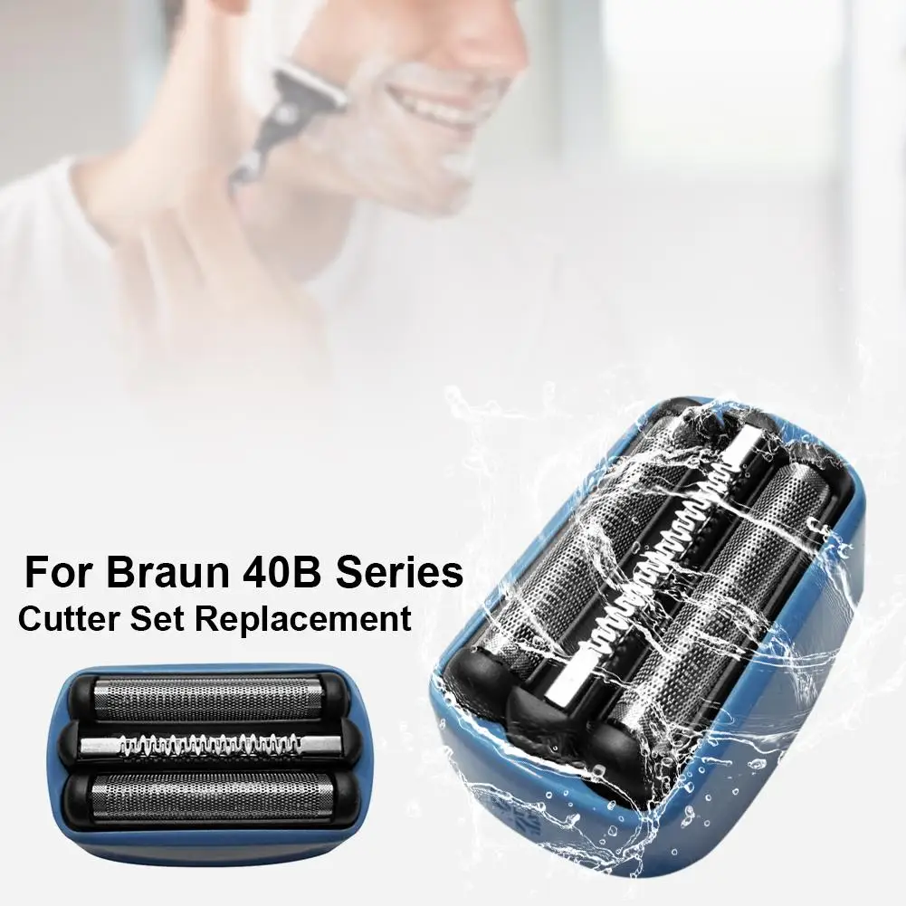 Electric Shaver Head Trimmer Razor Replacement Head Foil Screen for Braun 40B Series 2