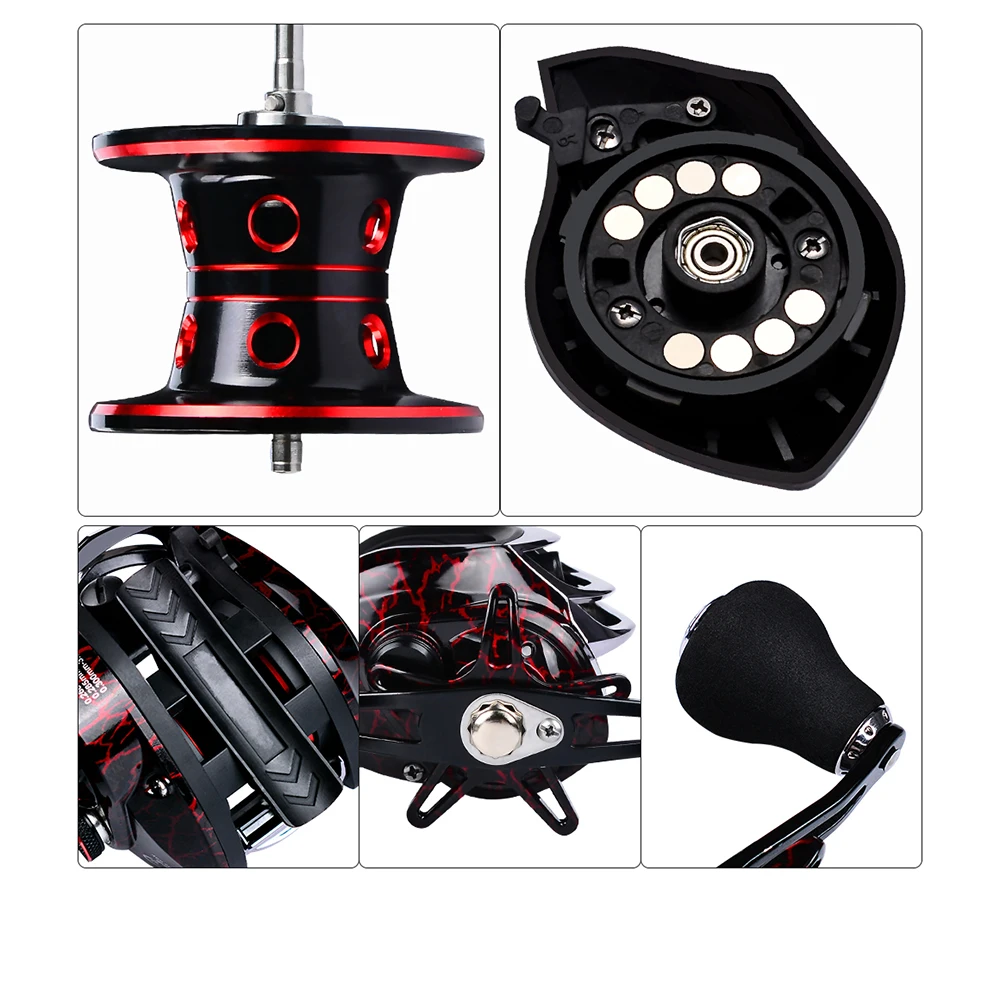 Ultralight Fishing Baitcasting Reel 18+1BB 7.1:1 Gear Ratio Left Right Hand | eBay Ultralight Fishing Baitcasting Reel 18+1BB 7.1:1 Gear Ratio Left Right Hand | eBay