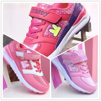 

Fashion Spring Autumn Children Princess Shoes With Hook&Loop And Genuine Leather Design,Patchwork Rabbit Printed Shoes For Girls