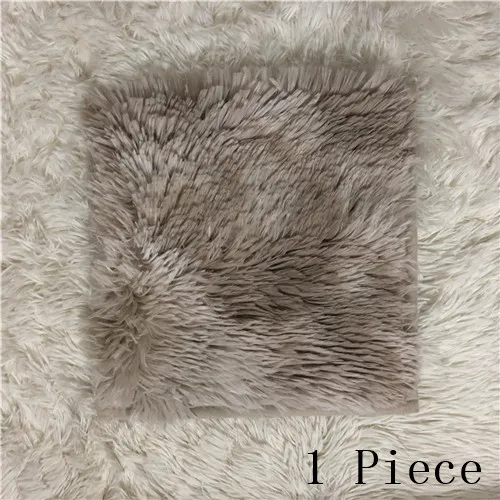 Khaki RAYUAN Gradation полиэфирный плюшевый замшевый ворсистый ковер DIY коврик-пазл теплый мягкий коврик для игр для детей, коврик для игр - Цвет: Khaki
