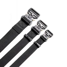 Cinto masculino caça ao ar livre metal tático cinto multi função liga fivela de alta qualidade marinha corpo lona cinto para mulher