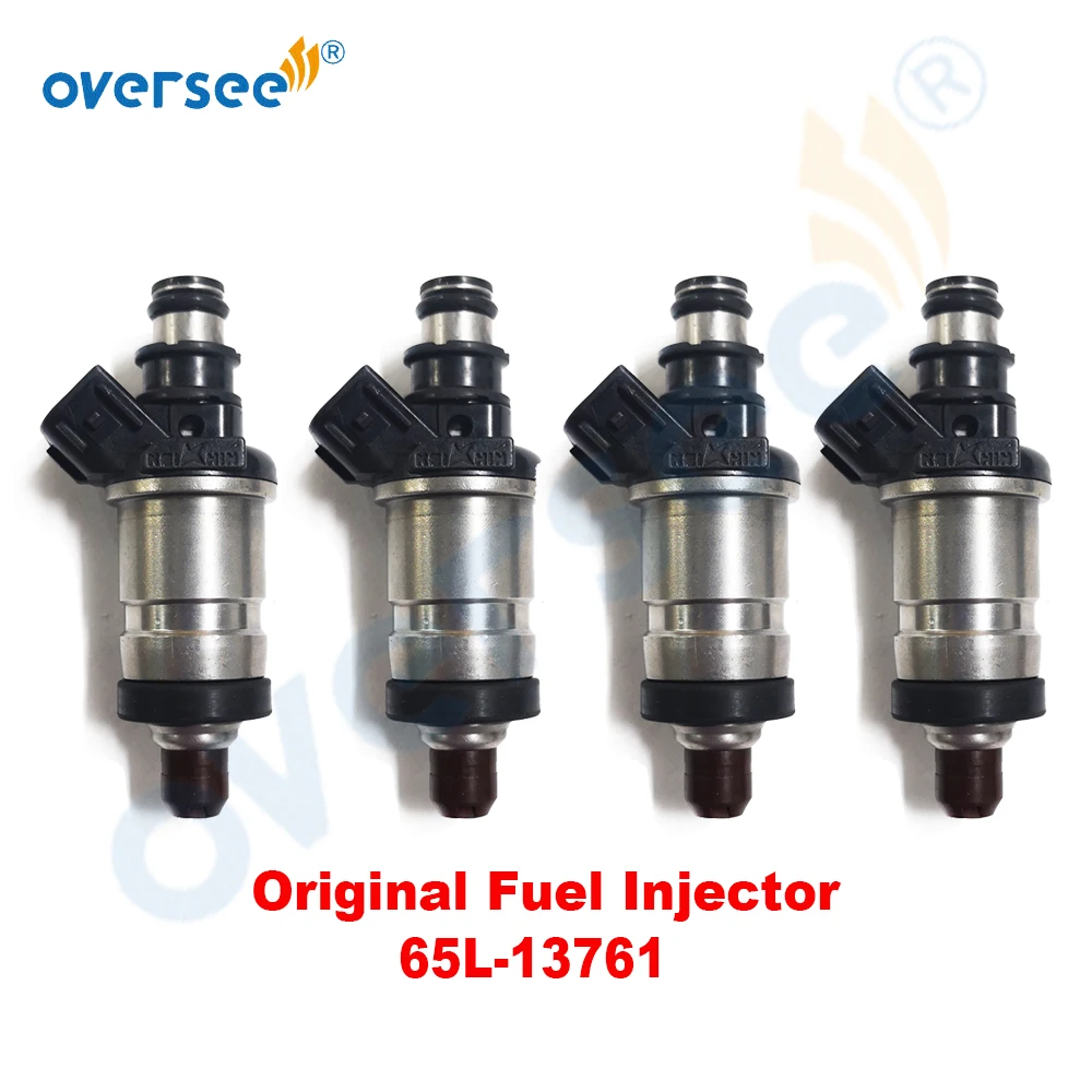 4pcs65L13761OriginalJetSkiFuelInjectorForYamahaOutboardMotor
