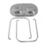 для 1977-1982 Corvette Chevy Oldsmobile Cadillac Truck Brake Master Cylinder Cap Top с прокладкой и поручительствами