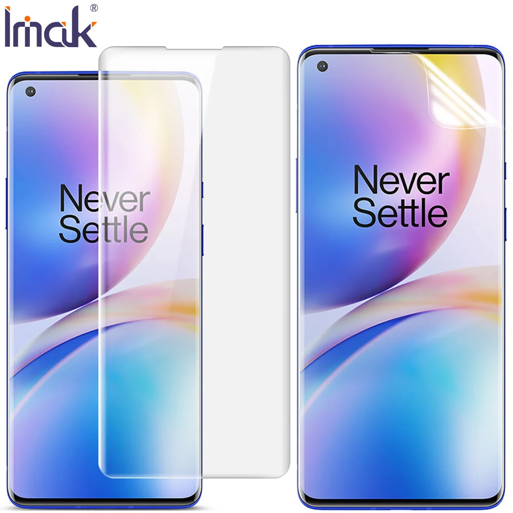 Imak Гидрогелевая пленка для Oneplus 8 Pro Передняя Задняя мягкая Защитная Прозрачная Олеофобная 1 + 8 Pro|Защитные стёкла и плёнки| | АлиЭкспресс