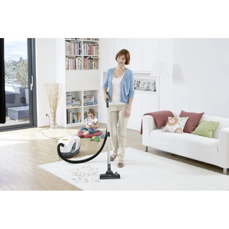Пылесос Karcher DS 6 Premium Mediclean 650Вт белый