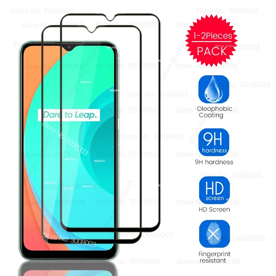 1/2 шт. realmi c 11 закаленное стекло для oppo realme c11 2020 rmx2185 6 5 ''дисплей телефона