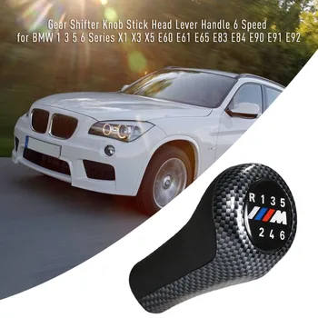 

Hot New Gear Shifter Knob Stick Head Lever Handle 6 Speed for BMW 1 3 5 6 Series M X1 X3 X5 E60 E61 E65 E83 E84 E90 E91 E92