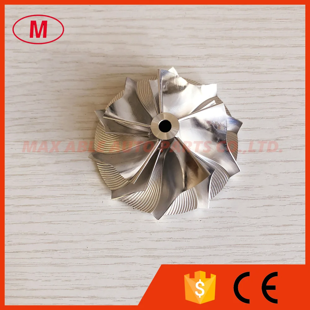 RHF5 reverse 52.56/68.01mm 5+5 blades high performance aluminum 2618/milling/billet compressor wheel | Автомобили и мотоциклы