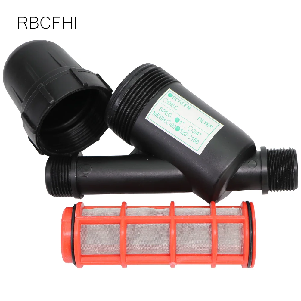 RBCFHl садовый ирригационный фильтр 3/4 '' 1" для воды очиститель сада полива