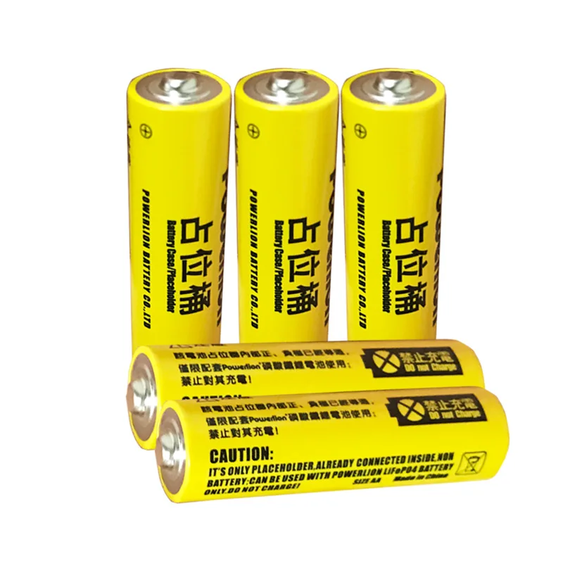 4 шт./лот 14500 литий-ионный литиевый муляж поддельная батарея для литий-железо-фосфатной батареи AA батарея установка пустышки ячеек не может зарядное устройство