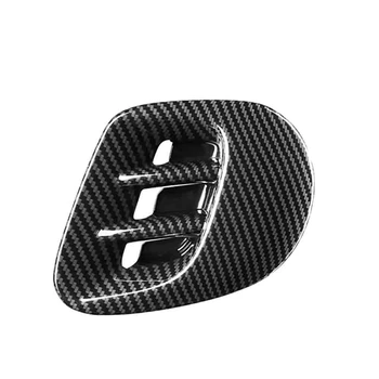 

Carbon Fiber Air Outlet Decorative Frame Air Inlet Protective Cover for Mercedes Smart 453 Fortwo Forfour