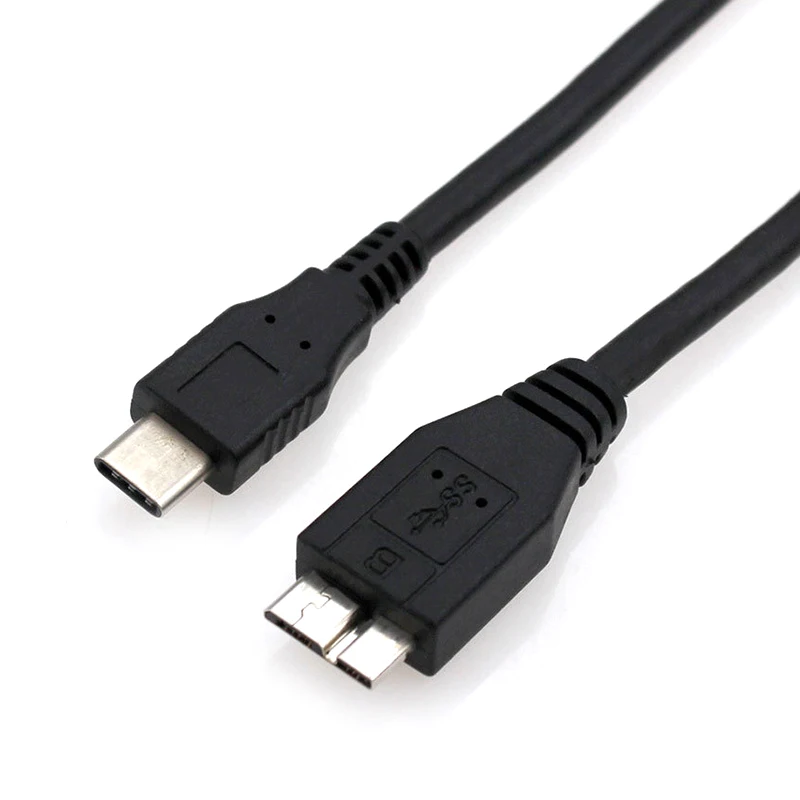 

Skatolly New USB3.1 Typec Adapter Cable 30cm USB 3.1 Type-C Male to USB 3.0 Micro B Male Data Cable For Tablet Phone HDD Cables