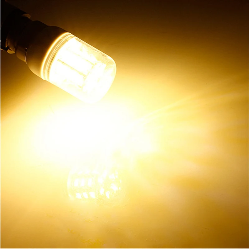 Белый светильник ing E27 DC 12V 27 светодиодный лампа 5730 SMD супер яркая