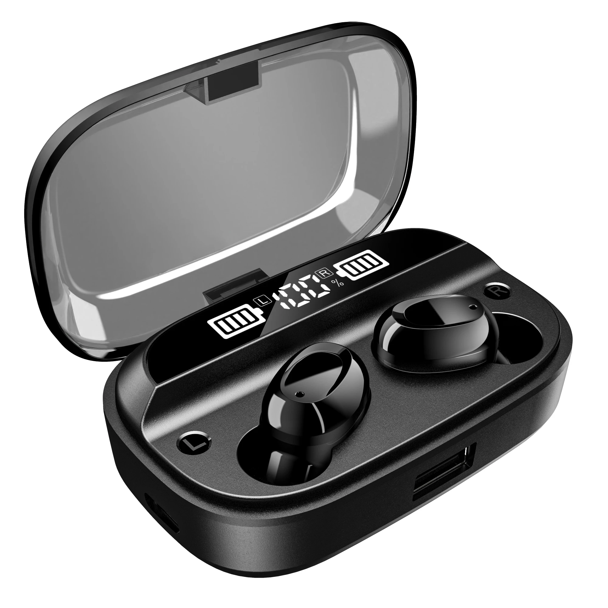 T18 True Беспроводной наушники Bluetooth 5 0 2020 новый с 4000 мАч светодиодный Дисплей