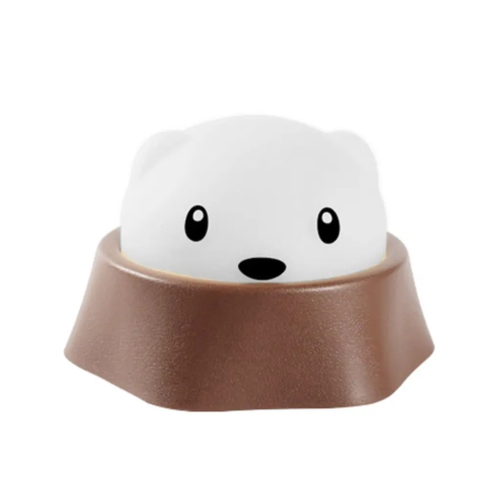 

ICOCO 1PCS Unique Design Lovely Diglett Lamp 12 LED Light Atmosphere Lamp Low Power Consumption Anti-Slip Room Night Light Sale