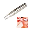 1PC Women's Beauty Tool Make Up Tool LED Light Eyelash Eyebrow Hair Removal Tweezer Face Hair Remover  Stainless Makeup Cosmetic ► Photo 2/4
