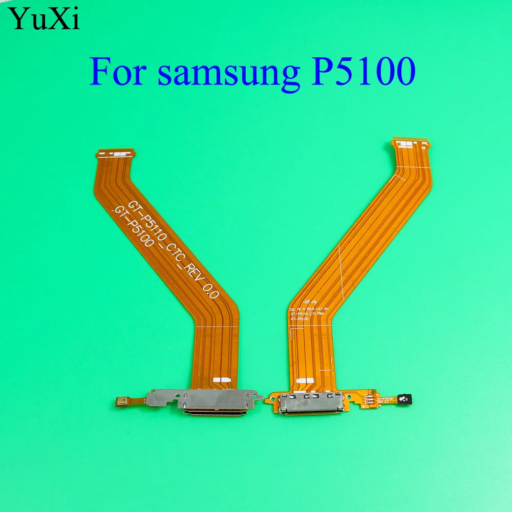 Юйси USB зарядное устройство гибкий кабель для SAMSUNG Galaxy Tab 2 10,1 P5100 P5110 P5200 P7500 usb зарядный порт Замена док-станции