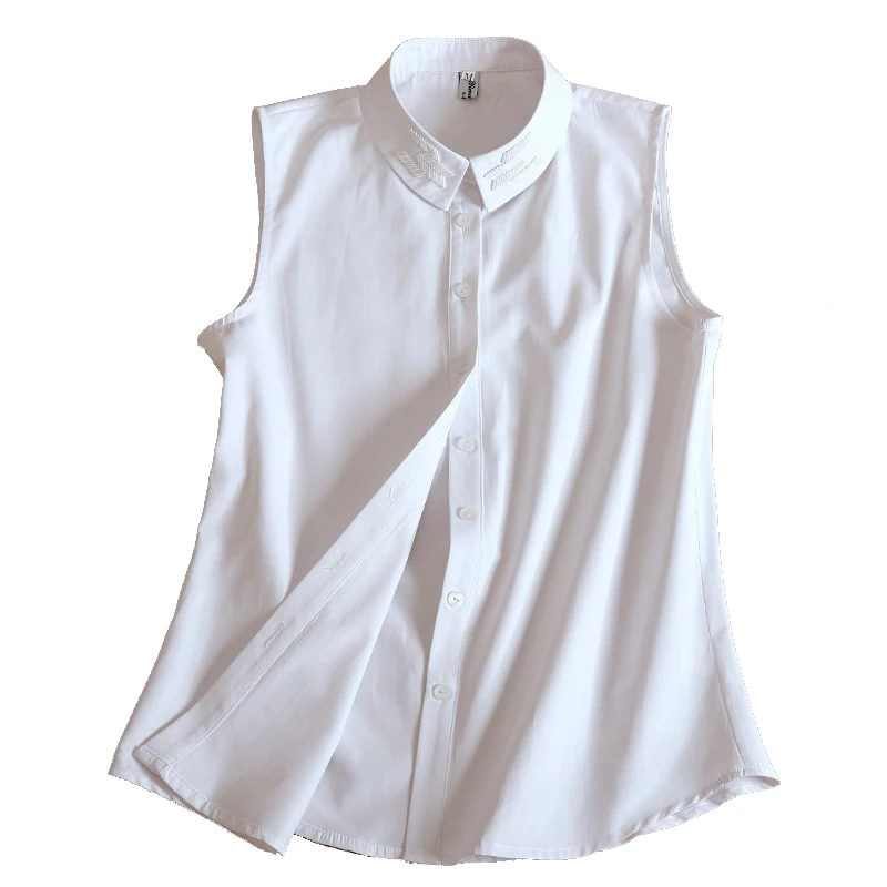 Spring and Summer New Womens Tops Blouses Sleeve White Beading See Through Top Women Sexy Shirt Office Lady Work Wear |