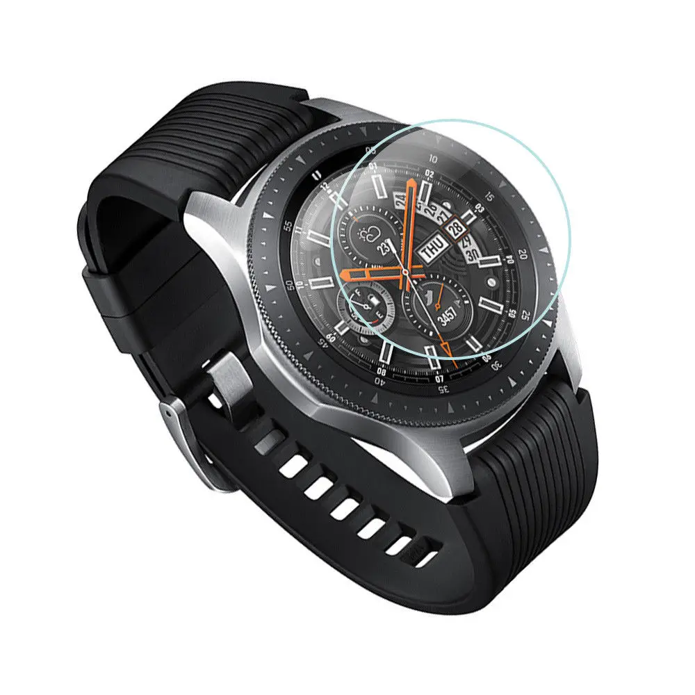 Закаленное стекло для samsung Galaxy Watch 46 мм 42 мм протектор экрана 9H жесткий 2.5D Взрывозащищенная защитная пленка